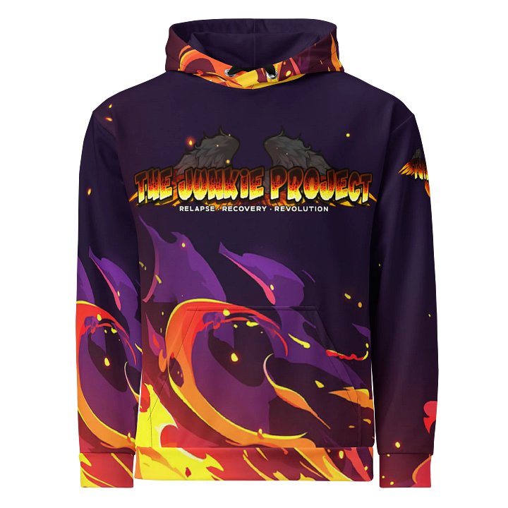 The Junkie Project Inferno Wrap Hoodie product image (1)