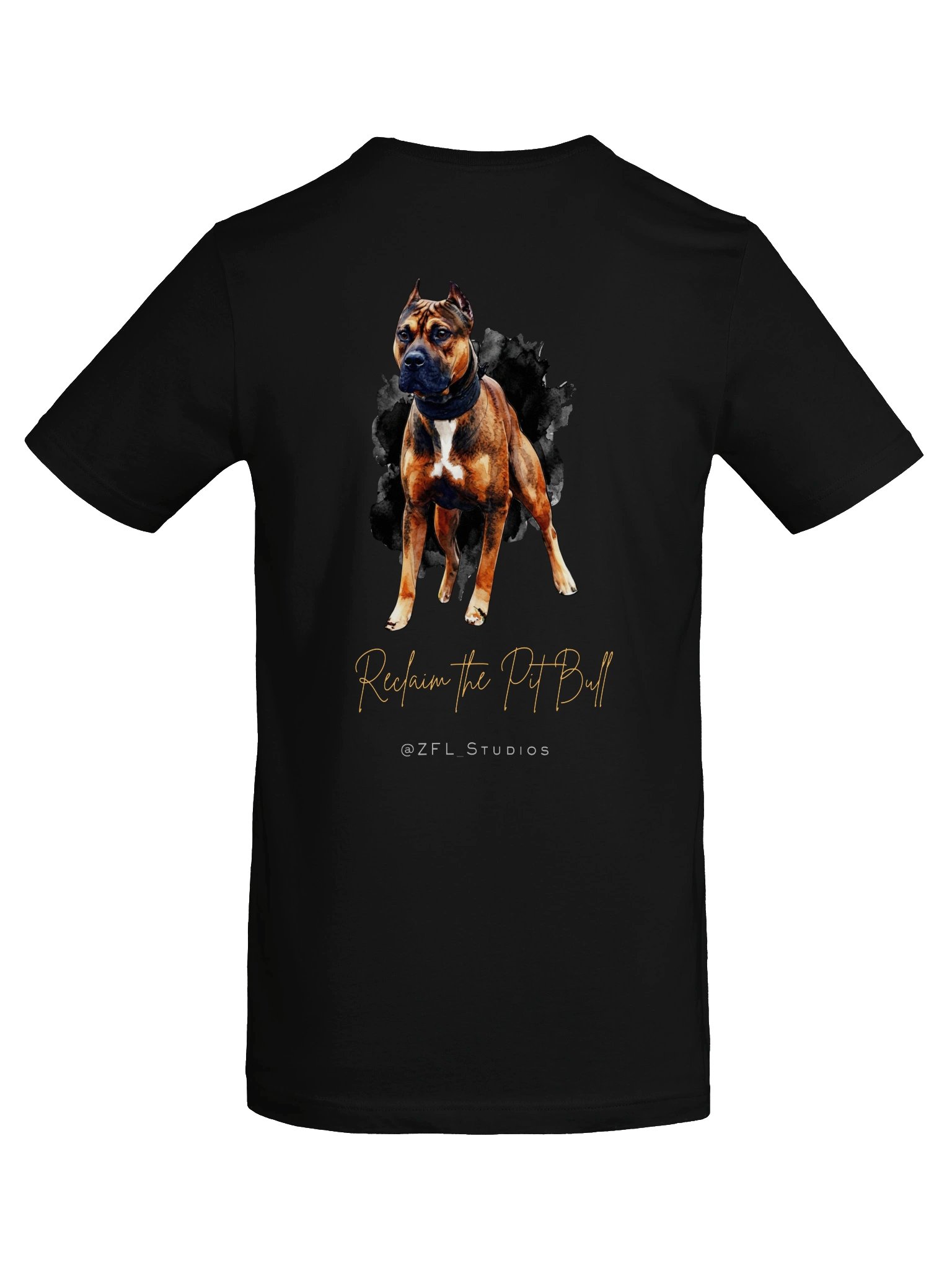 Reclaim the Pit Bull - Black Tee product image (4)