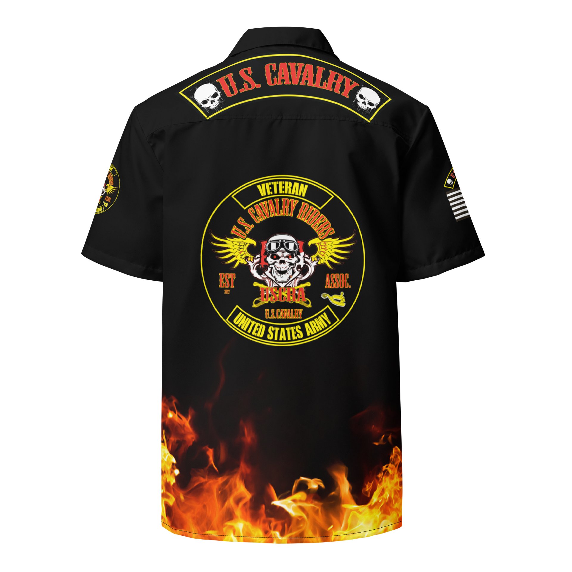 USCRA "Flames" Club Shirt product image (2)