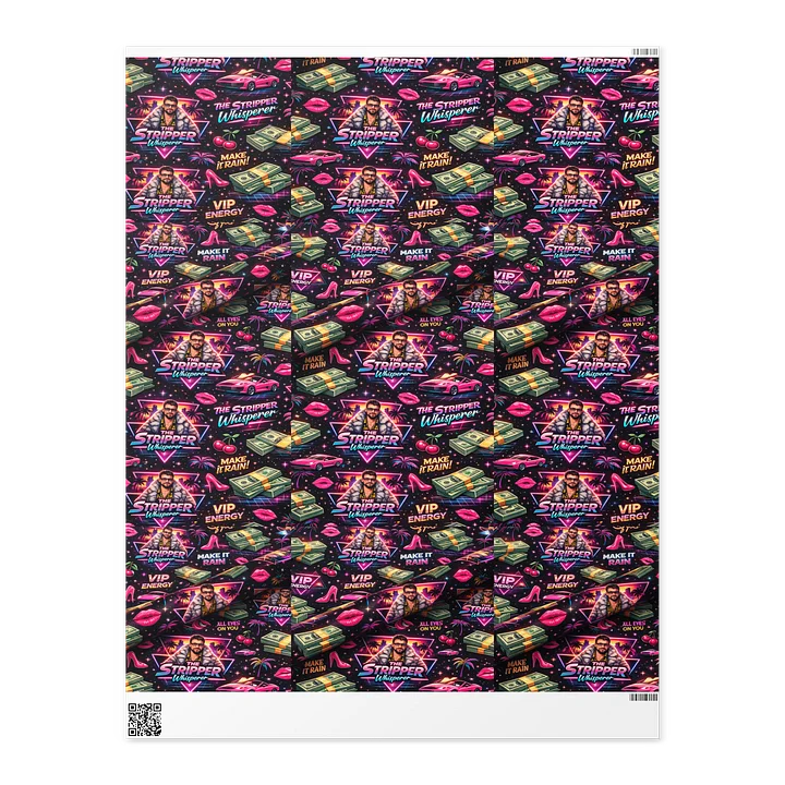 stripper whisperer wrapping paper product image (2)