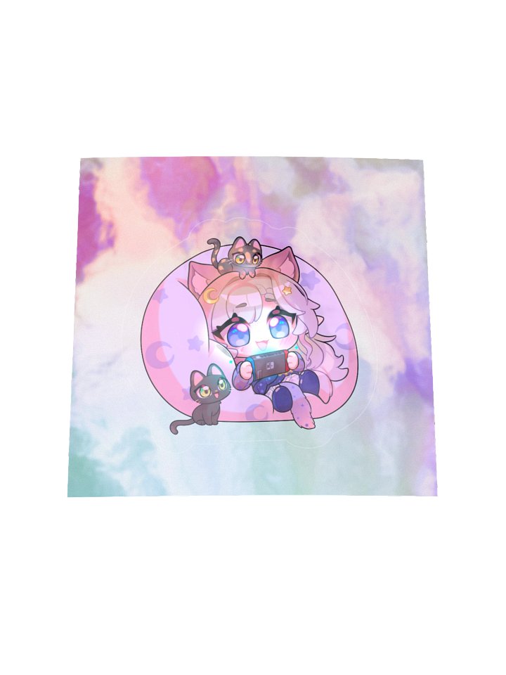 Vtuber Beth Bean Bag Holo sticker product image (2)