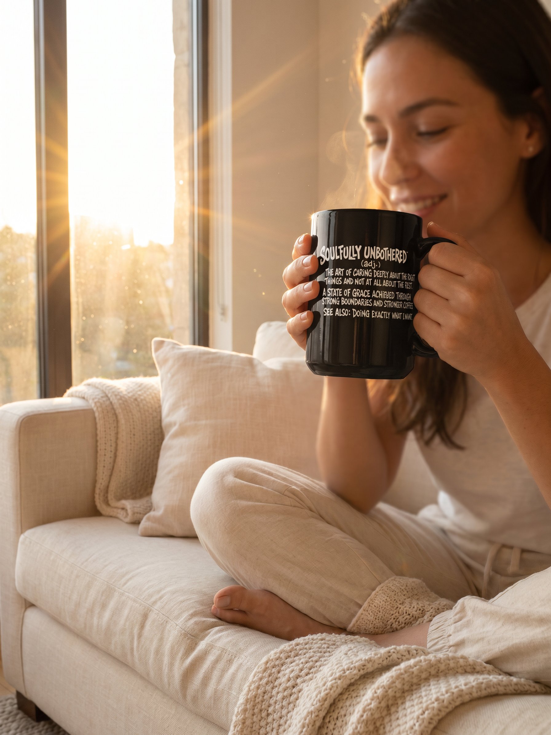 Soulfully Unbothered Definition Ceramic Mug product image (14)