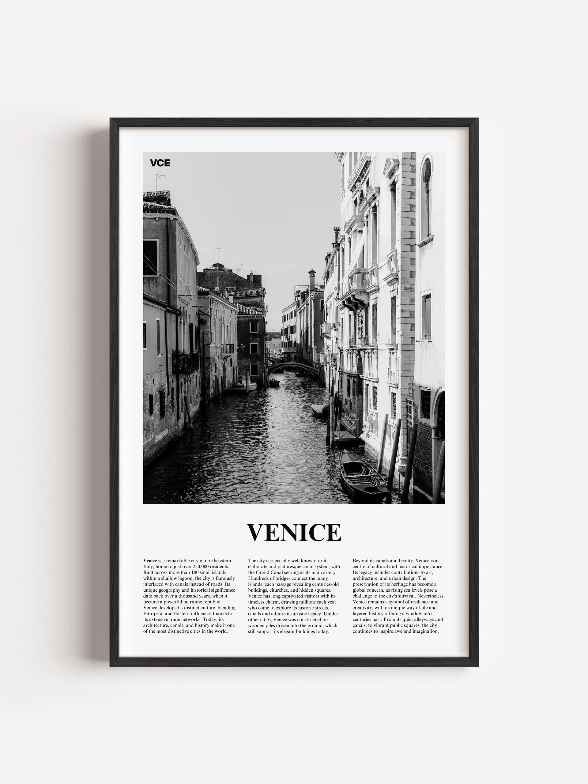 Venice 04 Newspaper Poster product image (1)