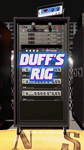DUFF'S RIG ON THE STAGE!
#gnr #gunsnroses #duff #duffmckagan #useyourillusiontour