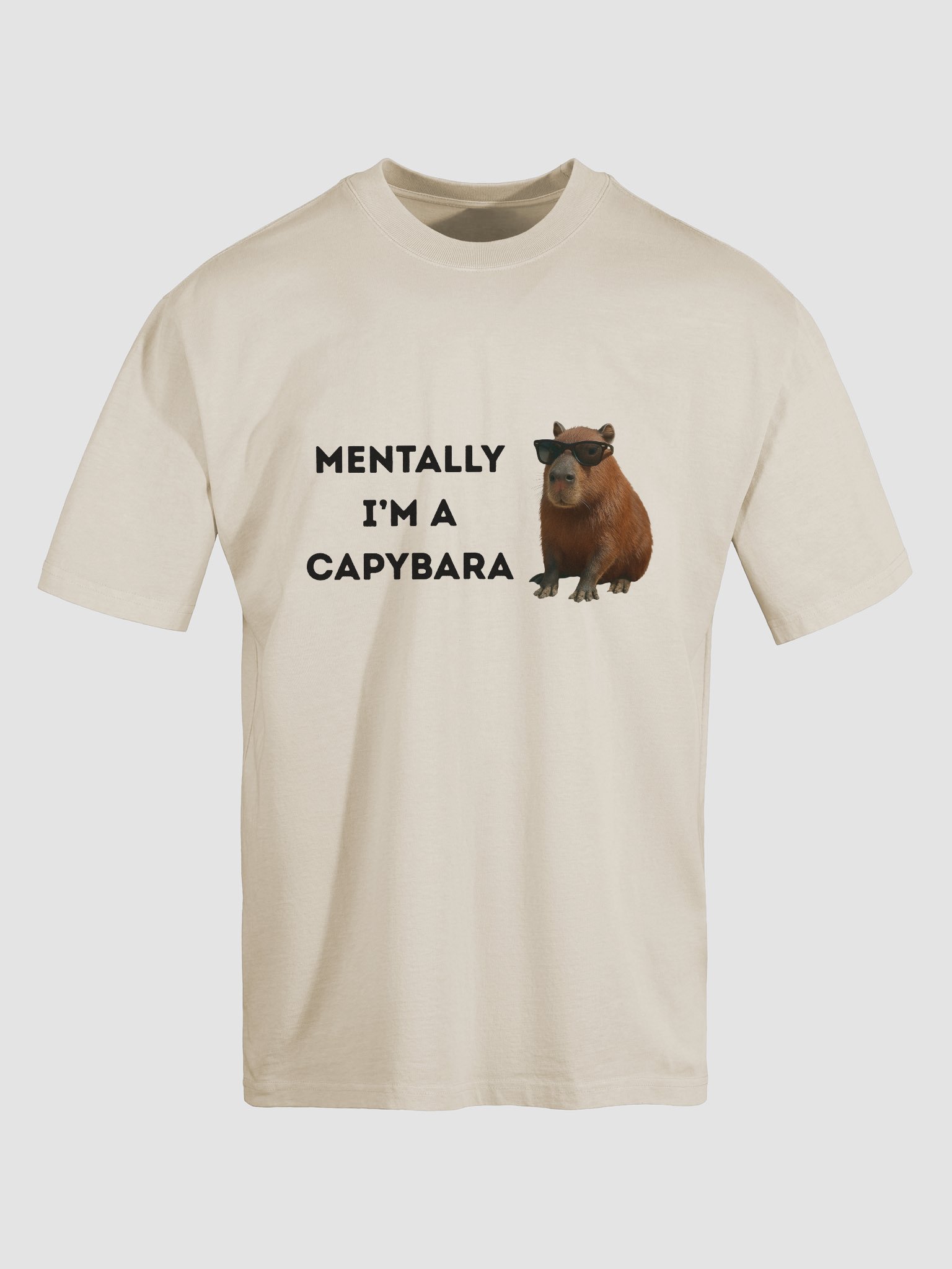 Lazy Days Capybara Graphic T-shirt product image (5)
