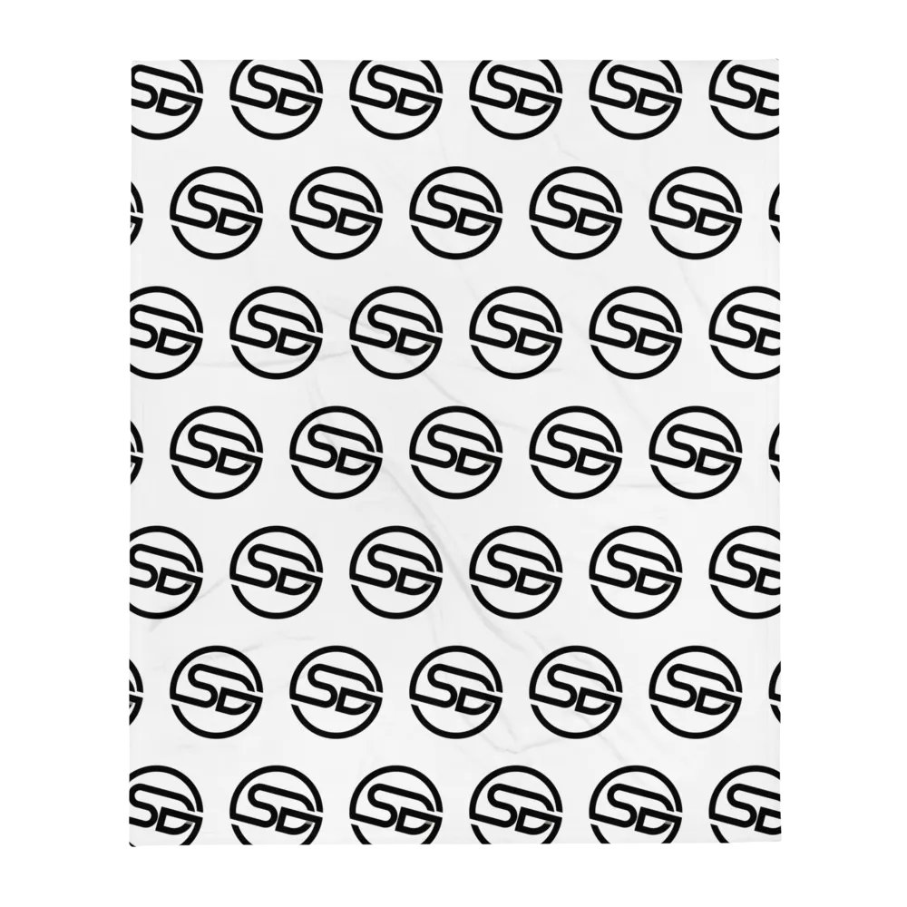 Logo Throw Blankie - White product image (1)