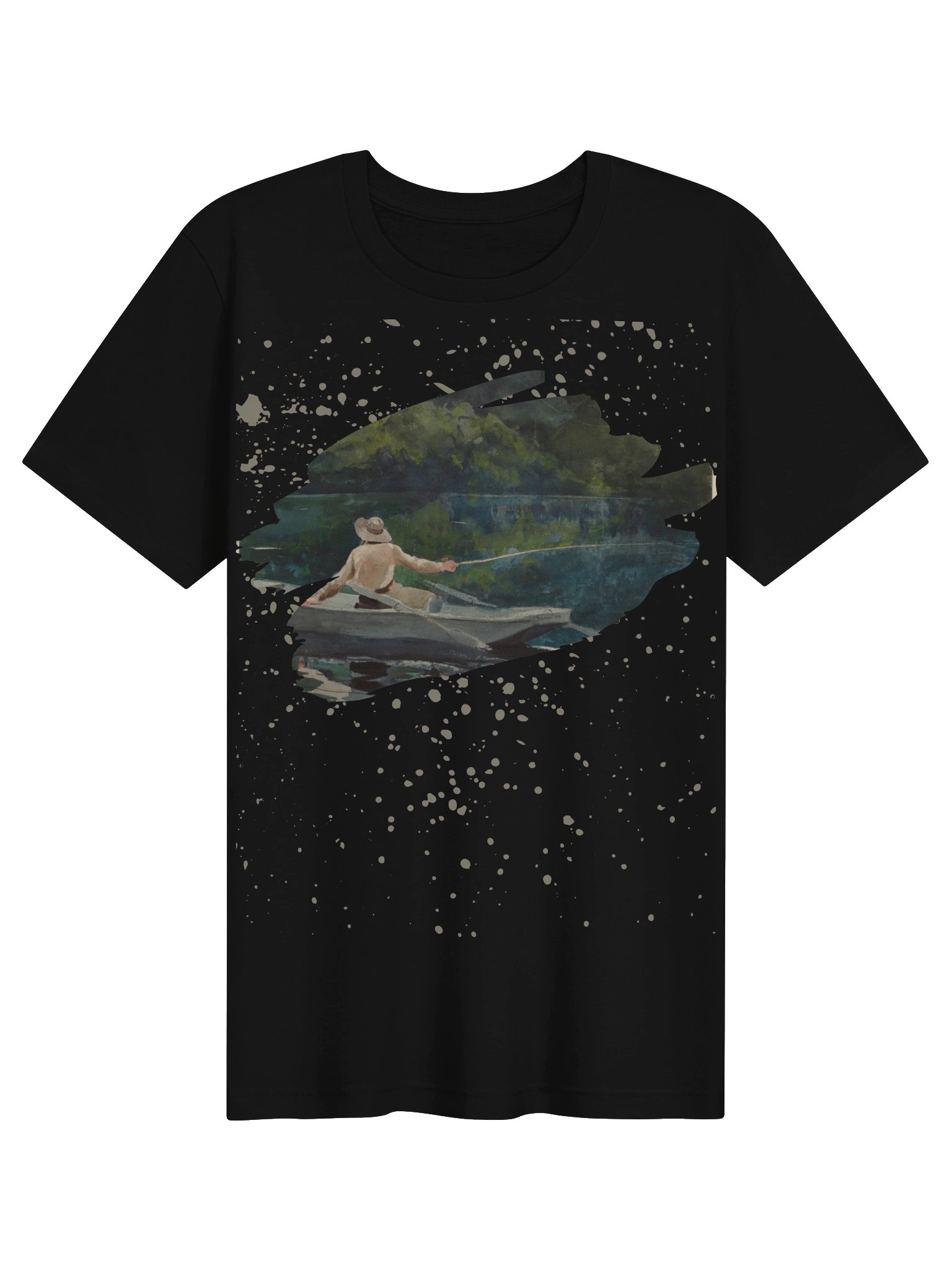 Casting, Number Two (Winslow Homer) T-Shirt product image (5)