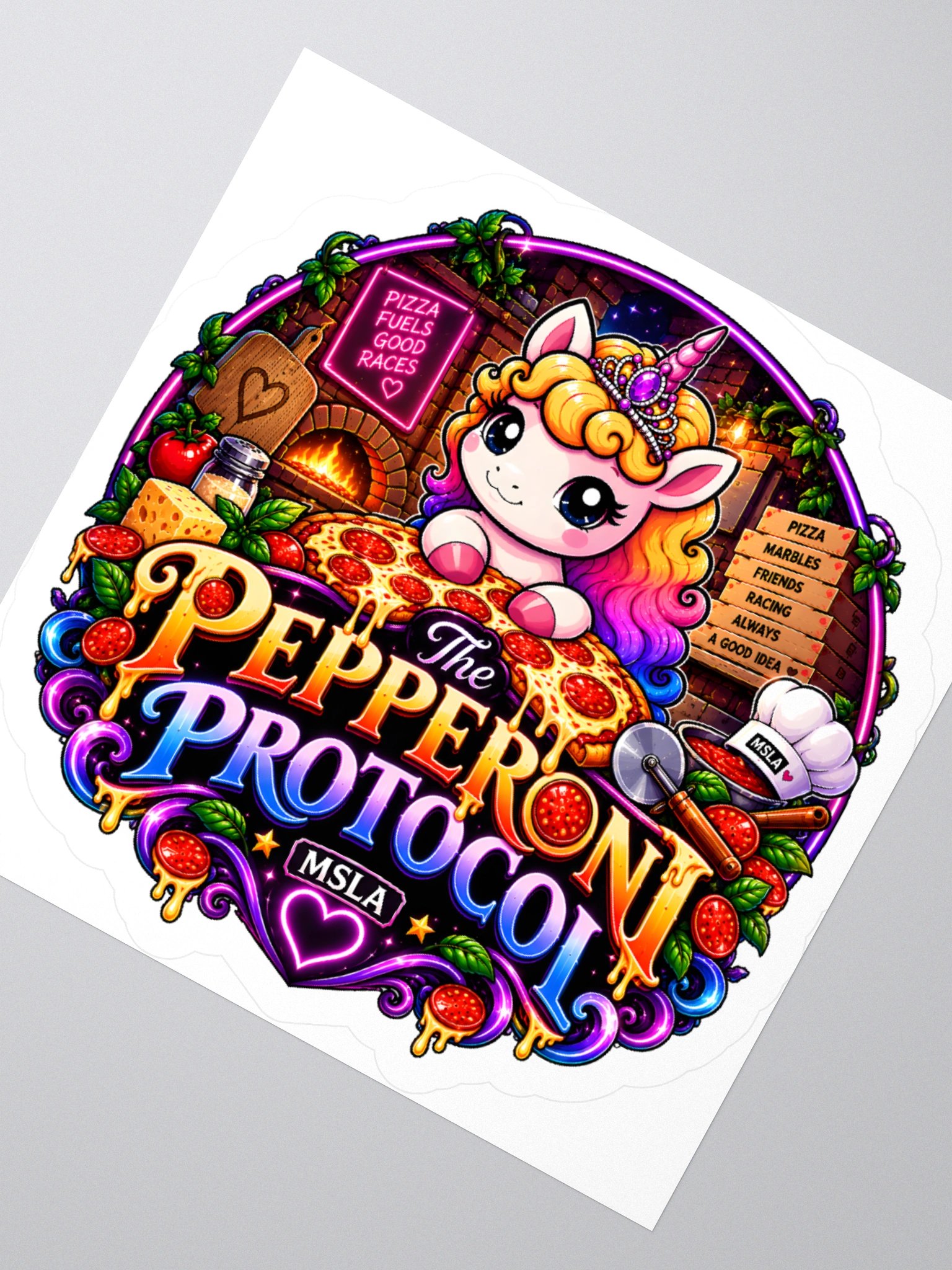 The Pepperoni Protocol - Stickers product image (1)