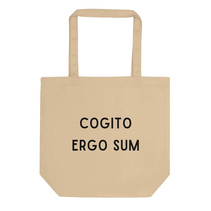 Cogito Ergo Sum Tote Bag product image (2)