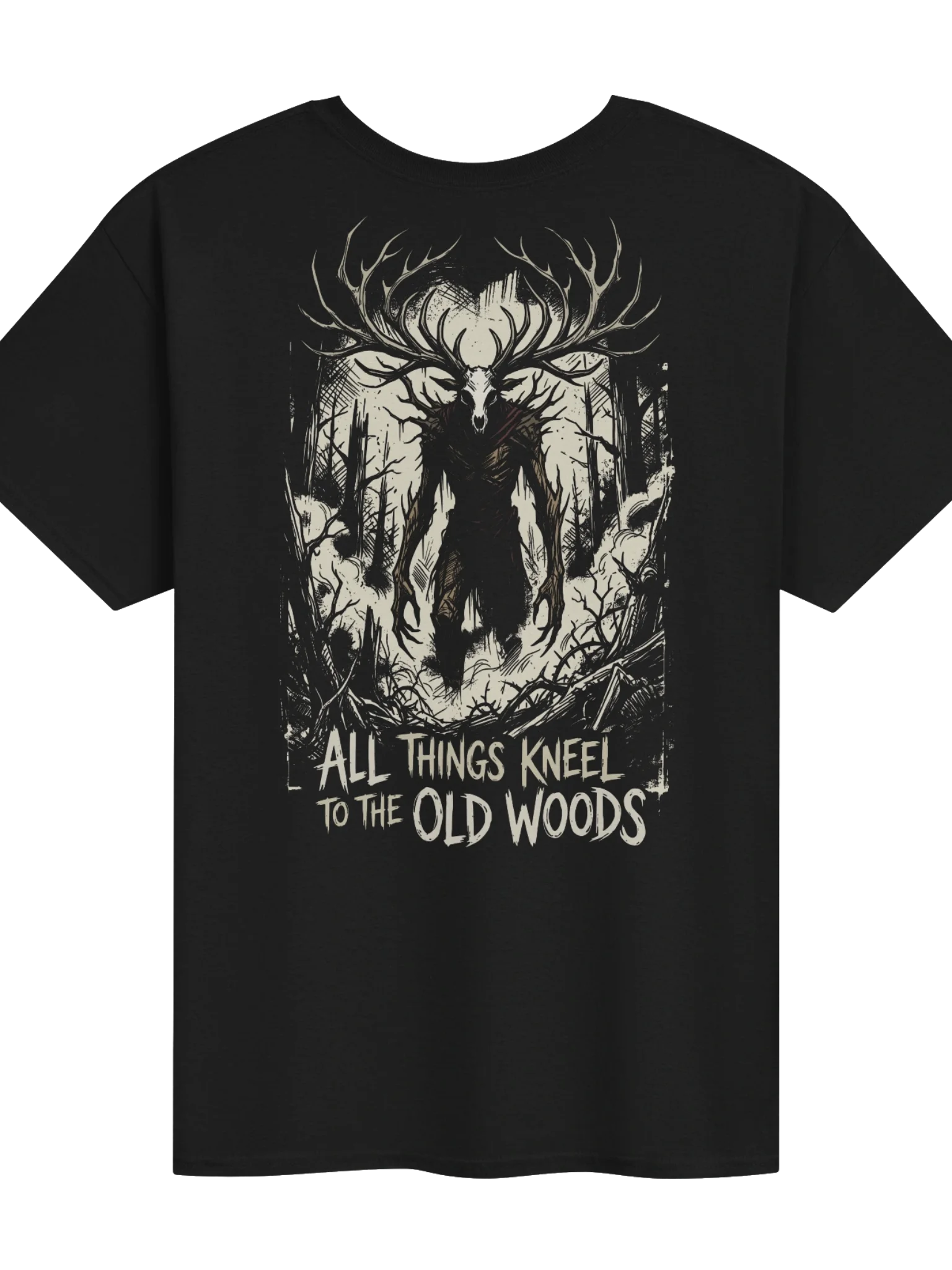 The Old Woods- Back Print T-Shirt product image (1)