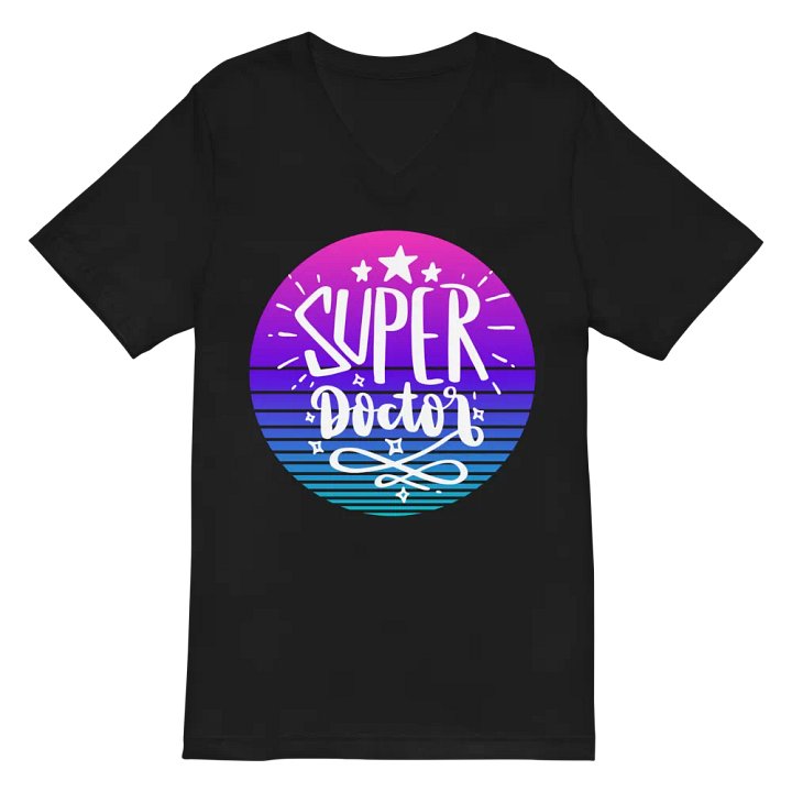 Super Doctor Gradient V-Neck Tee product image (3)