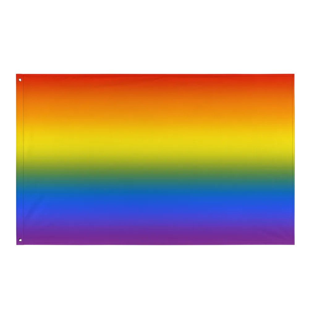 Subtle Rainbow Pride Flag product image (1)
