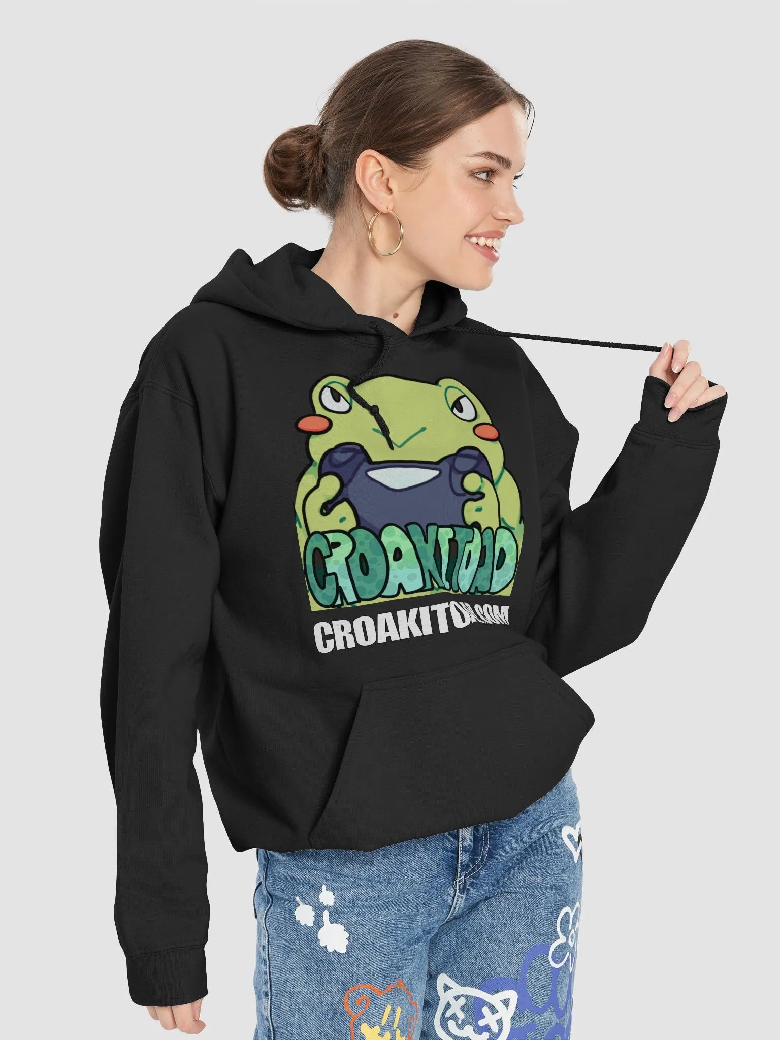 Croakitoad Logo Hoodie product image (4)