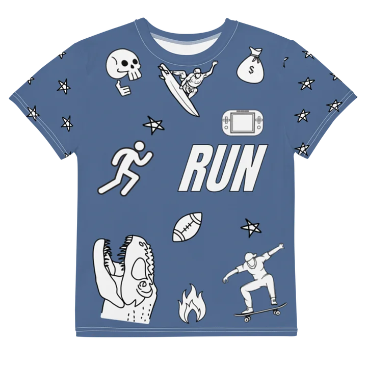 YOUTH Boys Tee - Denim Blue product image (1)