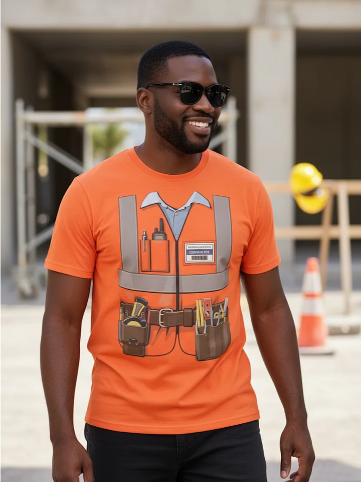 Construction Worker Costume Tee product image (1)