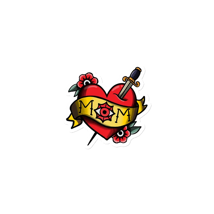 Heart Mom Magnet product image (1)