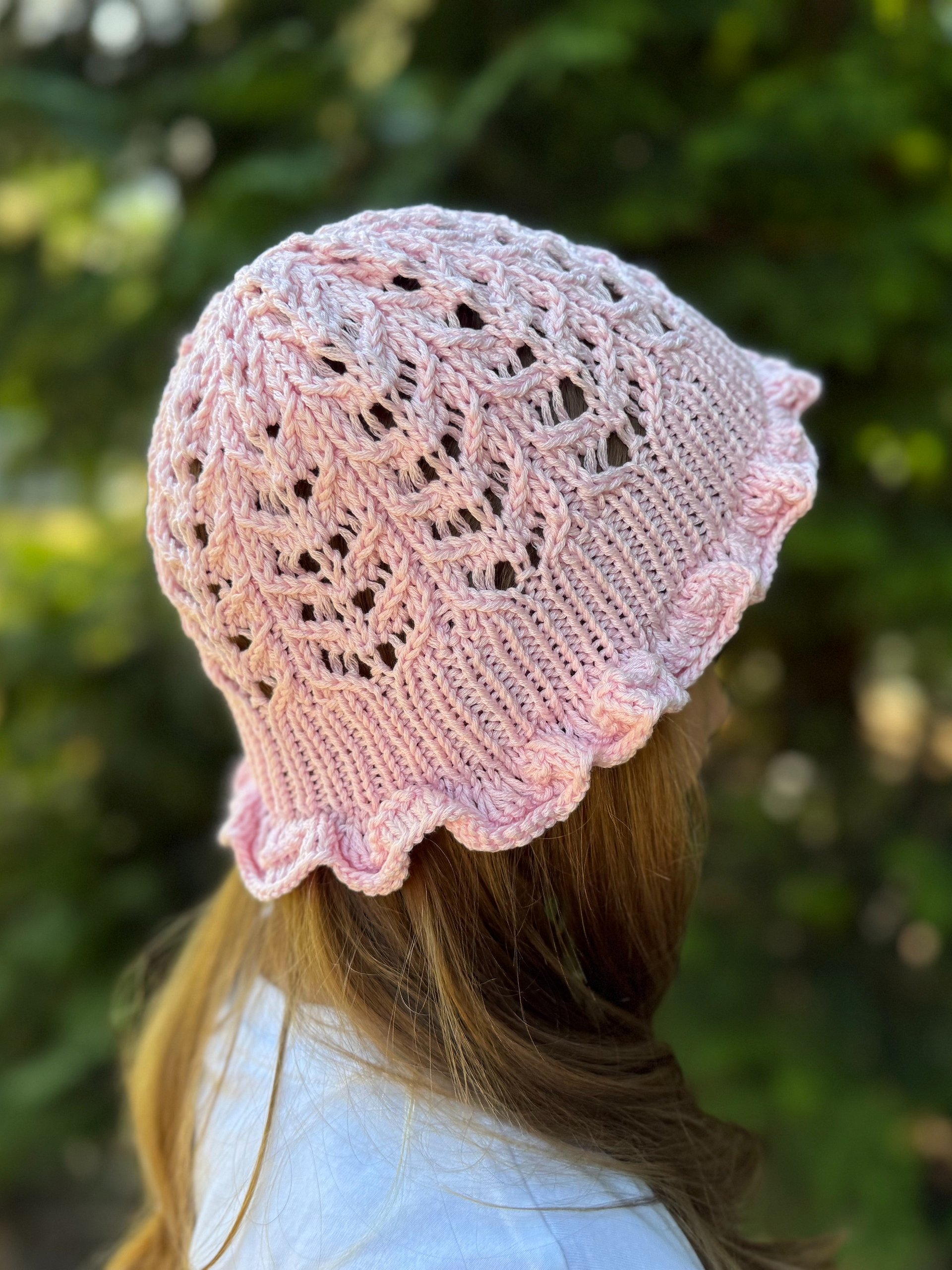 Knit Summer Panama Hat Pattern product image (8)