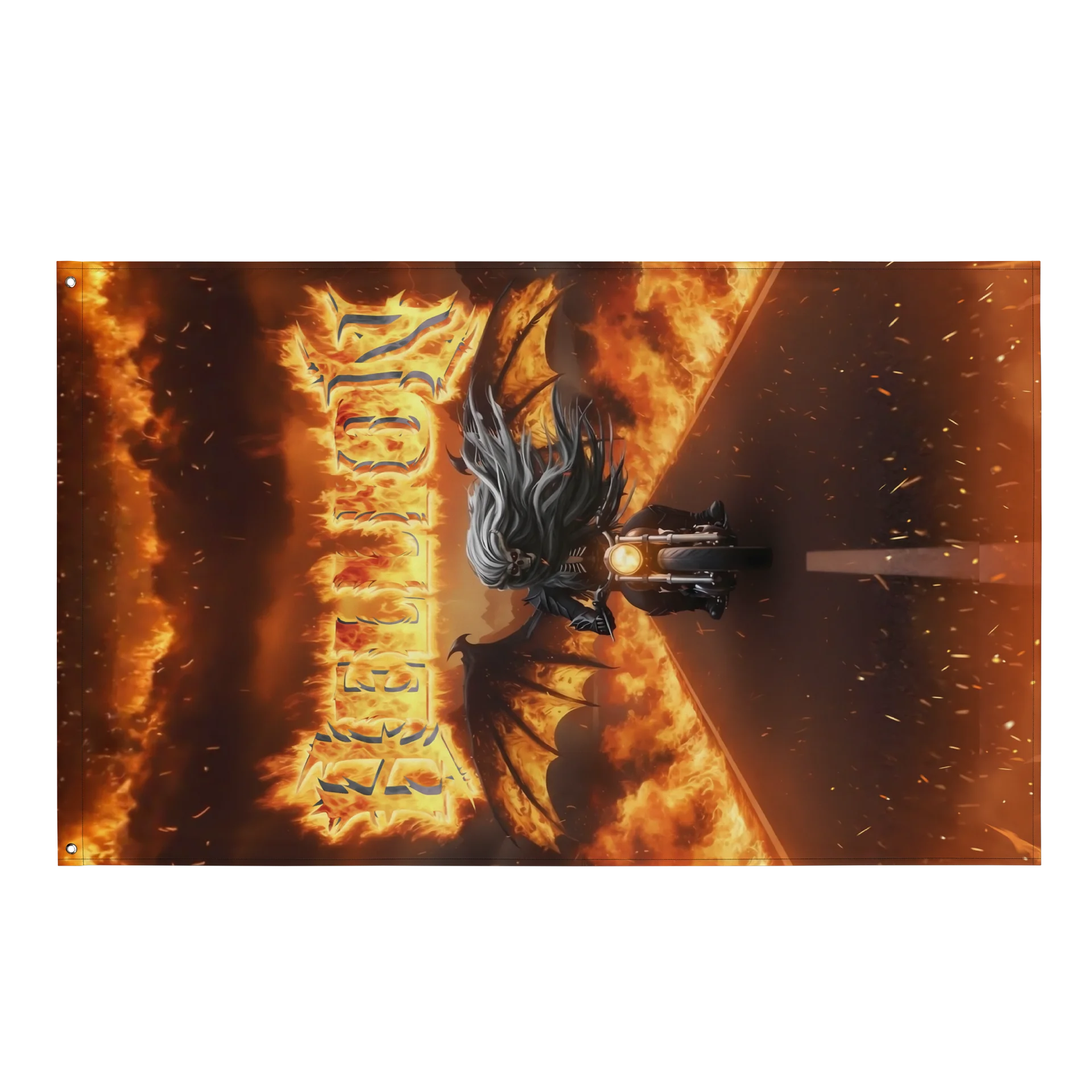 The Hellion Rides Custom Flag product image (1)