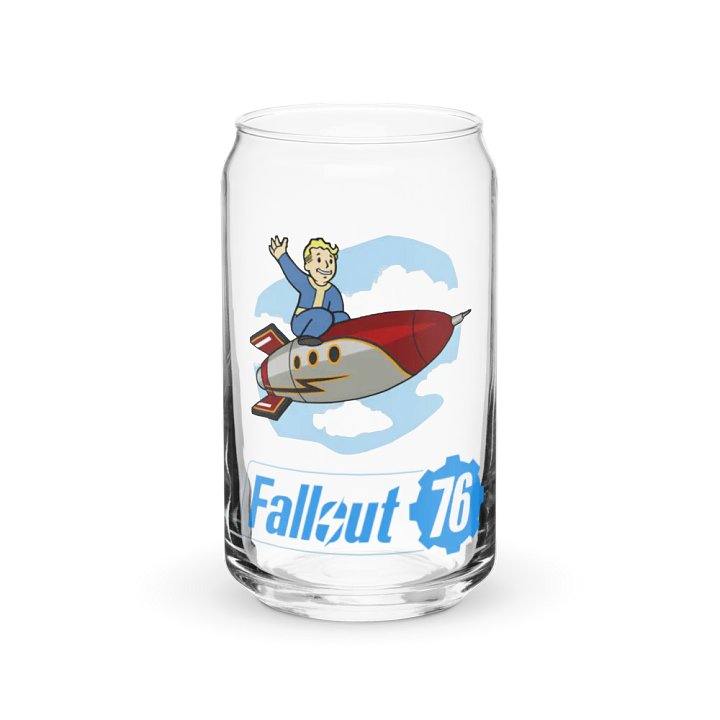 Fallout 76 Rocket Can Shaped Glass Cup product image (2)