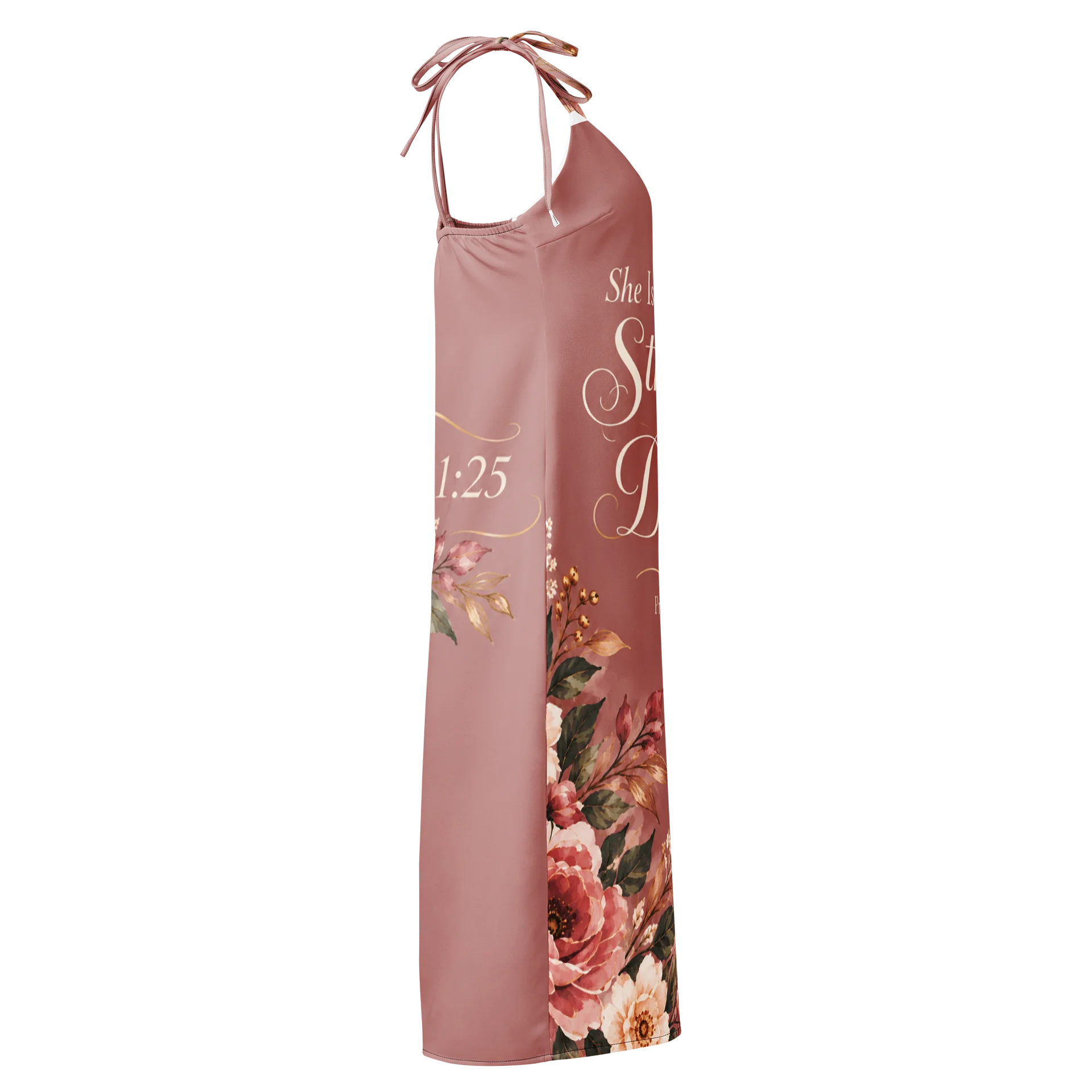 She Is Clothed With Strength & Dignity – Proverbs 31:25 Faith Dress product image (4)