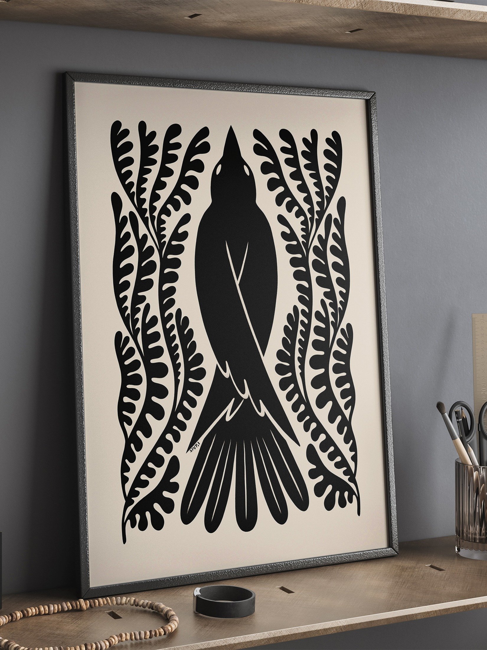 Black Raven Art, Mystical Pagan Print product image (3)