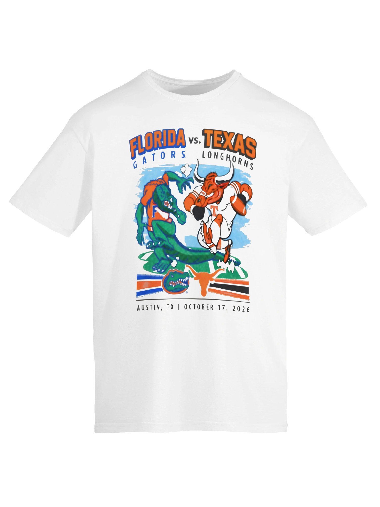 Florida Vs Longhorns Austin TX October 17, 2026 Shirt product image (2)