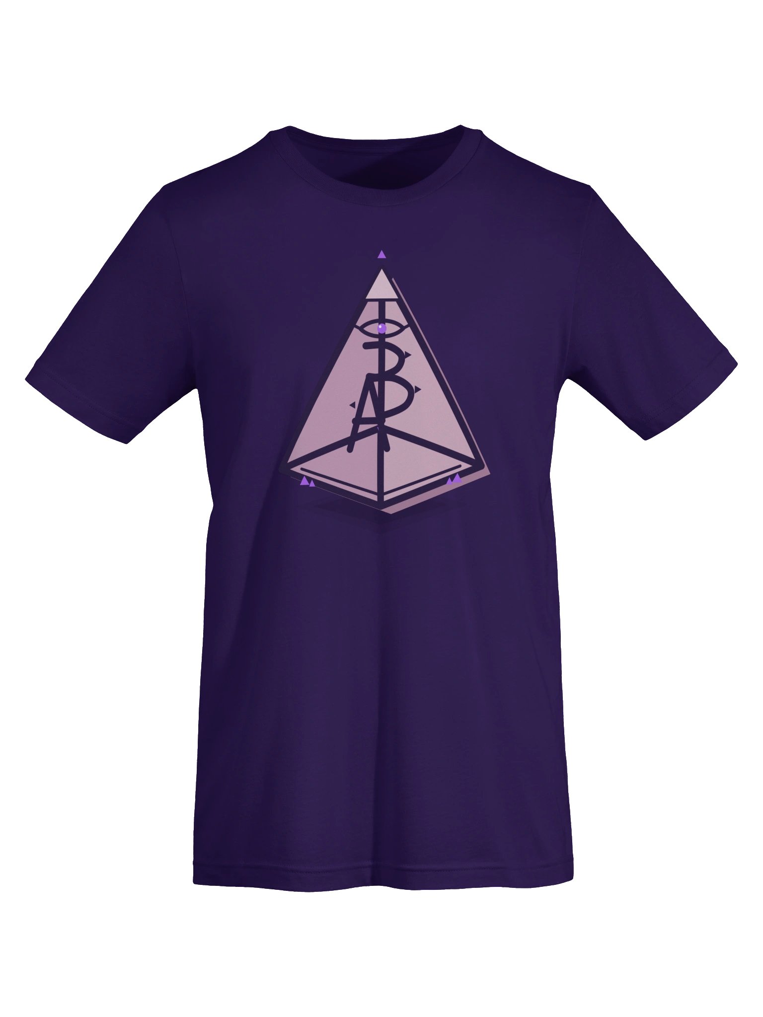 AP-3 Pyramid 3D Tee — Purple product image (5)