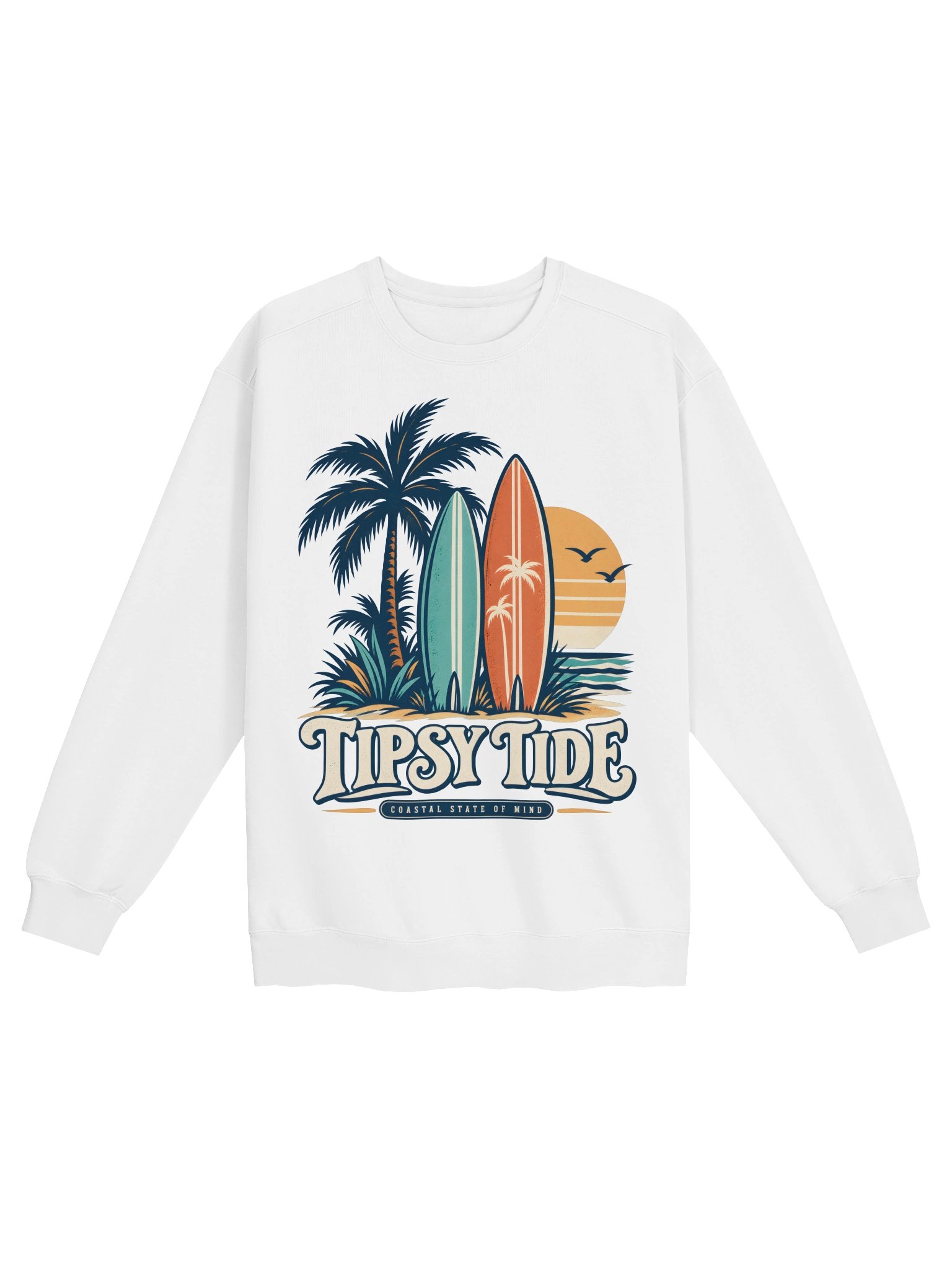 Surf Break Crewneck (Front) product image (1)