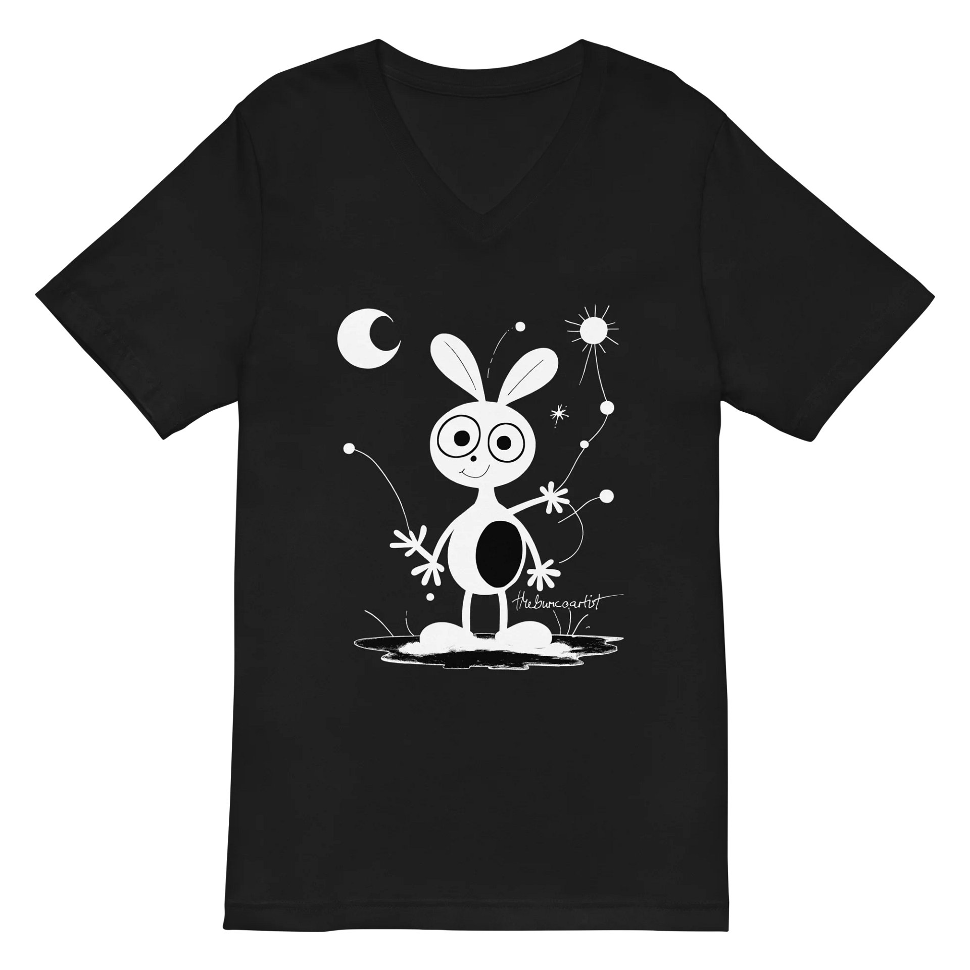 Bella+Canvas Short Sleeve V-Neck Jersey T-Shirt product image (2)