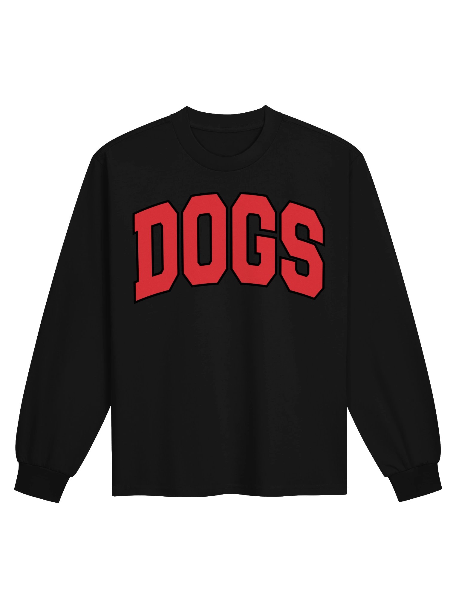 Dogs Collegiate Long Sleeve Tee product image (3)