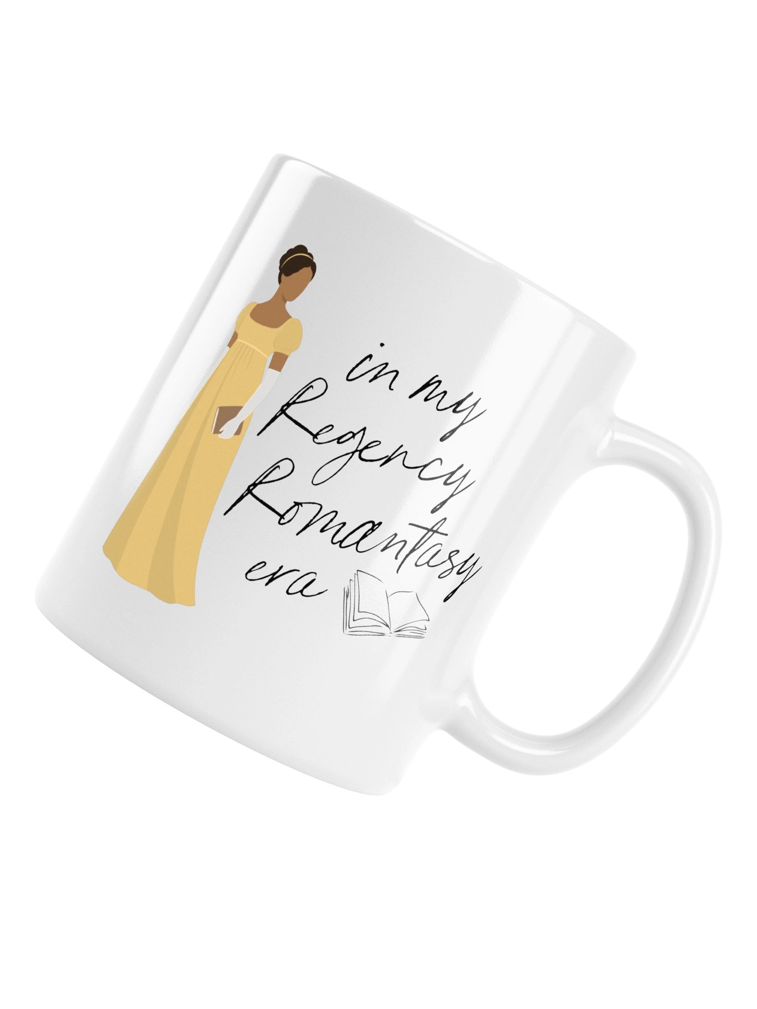 Regency Romantasy Era Mug | YELLOW product image (6)