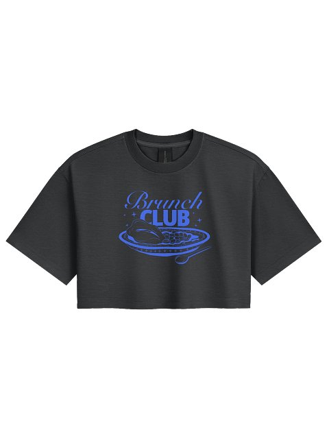 Brunch Club | Camiseta Crop Top product image (1)