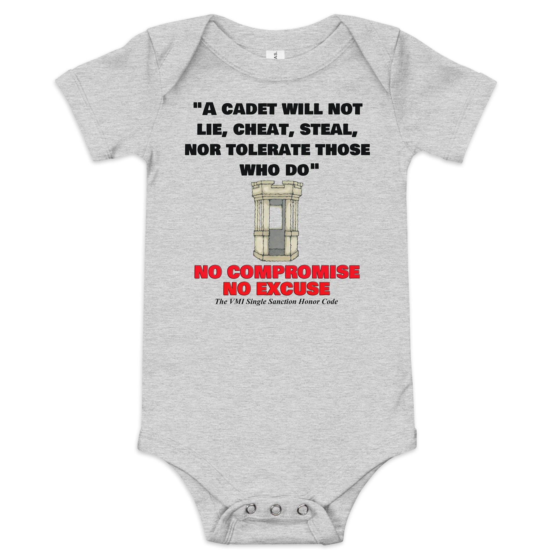 Honor Code Baby Onesie product image (1)