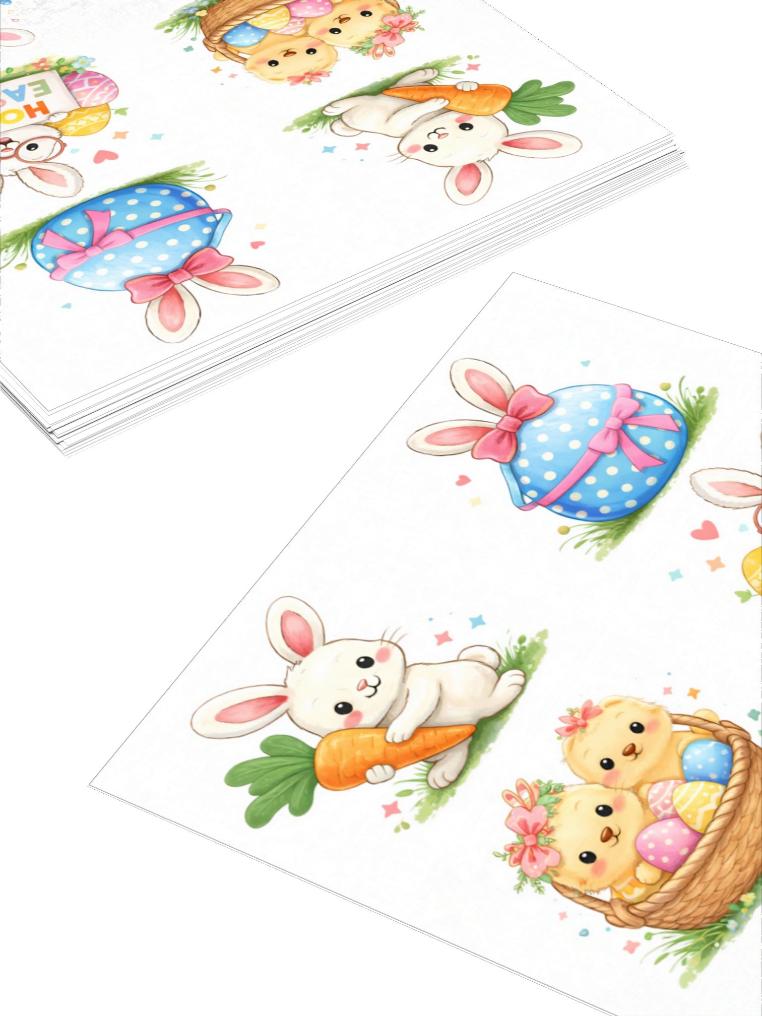 Sweet Easter Bunny Sticker Sheet product image (4)
