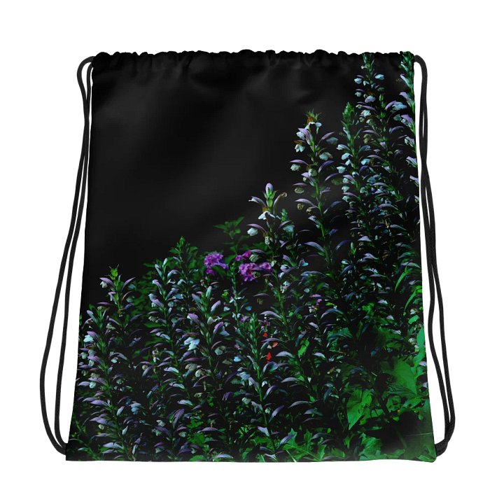 Drawstring bag - Flower contrast product image (1)