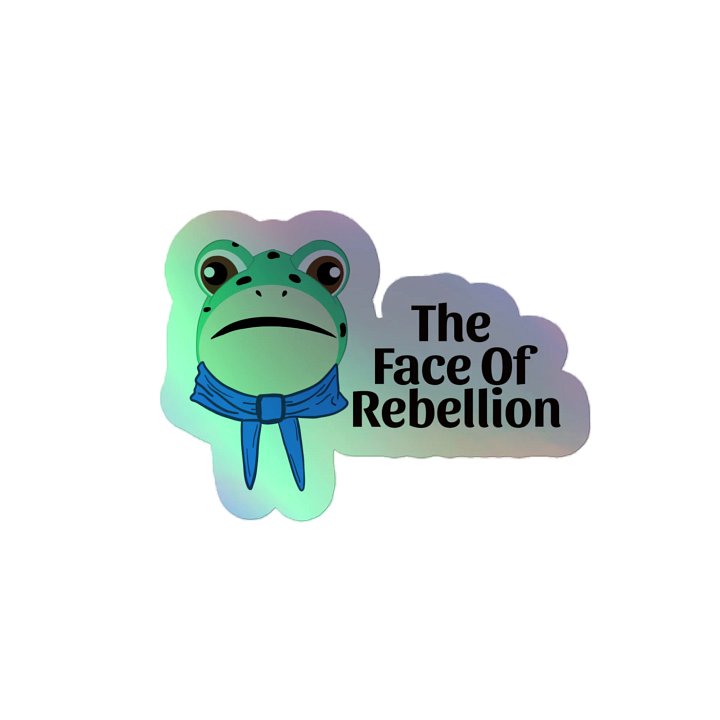 Face of Rebellion - Holofoil Sticker product image (2)