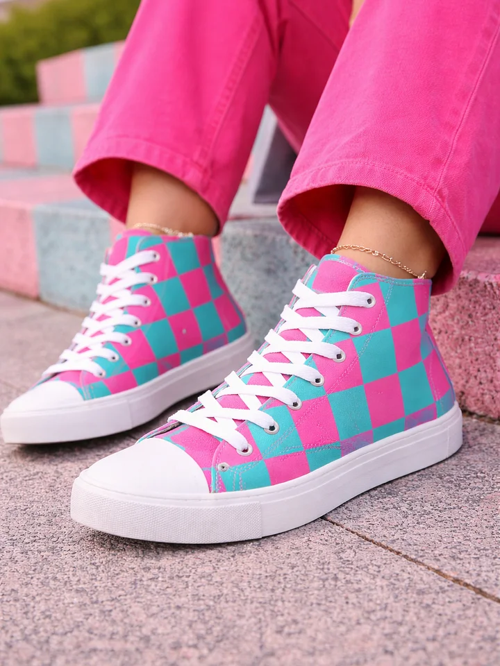 Candy Pop Checker High-Tops product image (2)