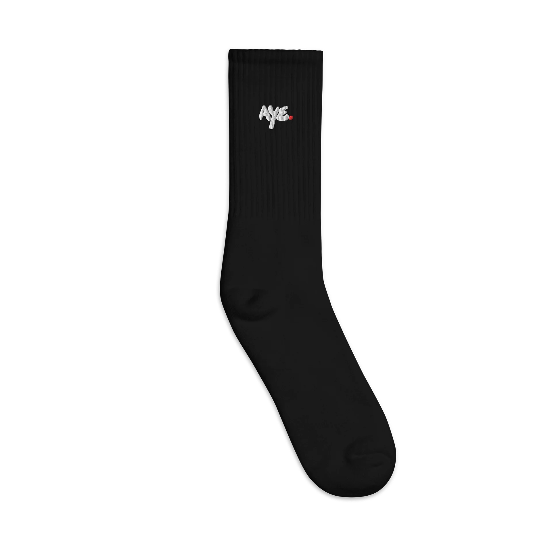 The Aye Embroidered Sock product image (2)