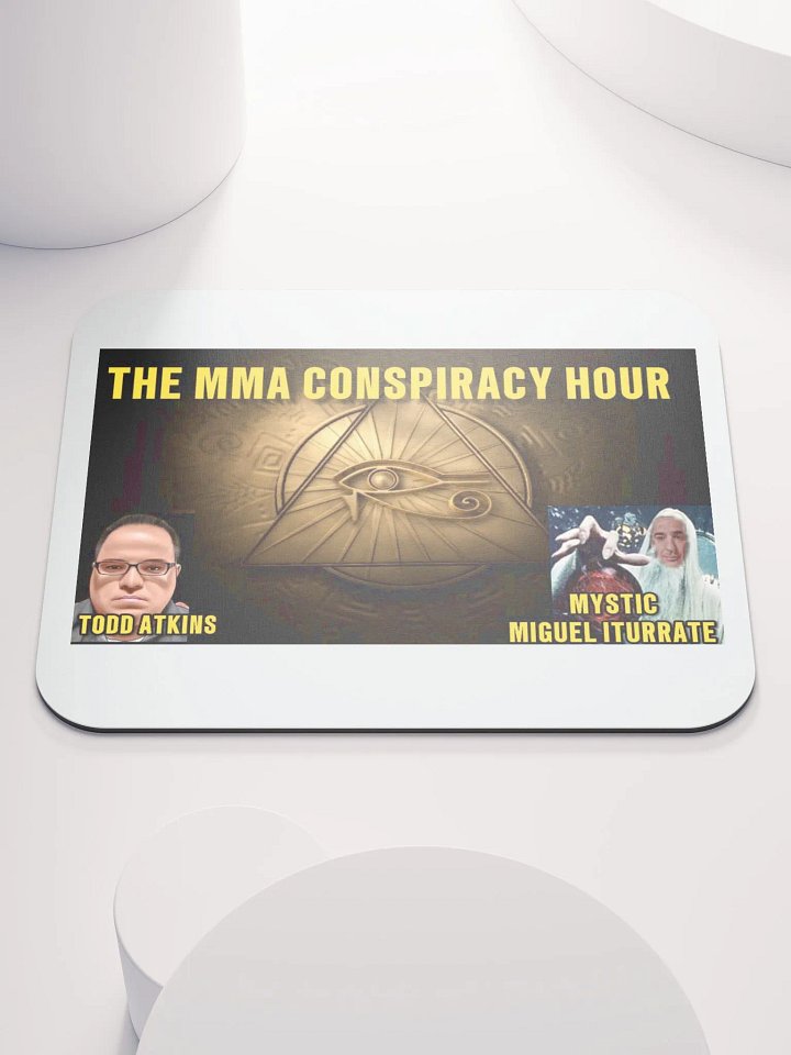 THE MMA CONSPIRACY HOUR MOUSEPAD product image (1)