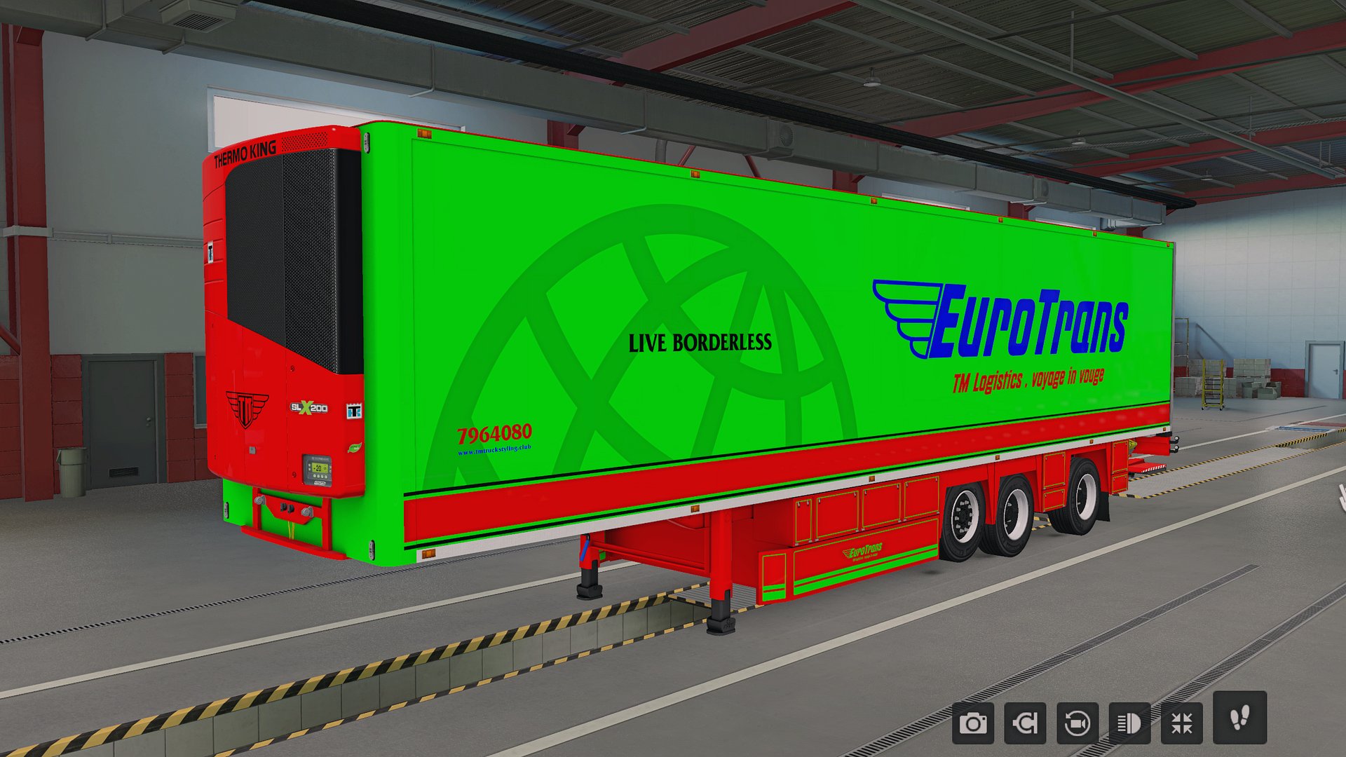 ETS2 TM Scania PGRS (SCS & Eugene) + FREE Trailers - Multicolor Skin Pack (Paintjob only) product image (12)