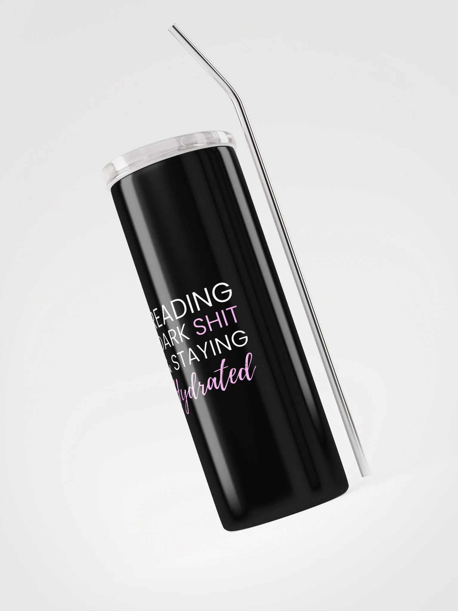 Reading Dark Sh*t Tumbler - Black product image (3)