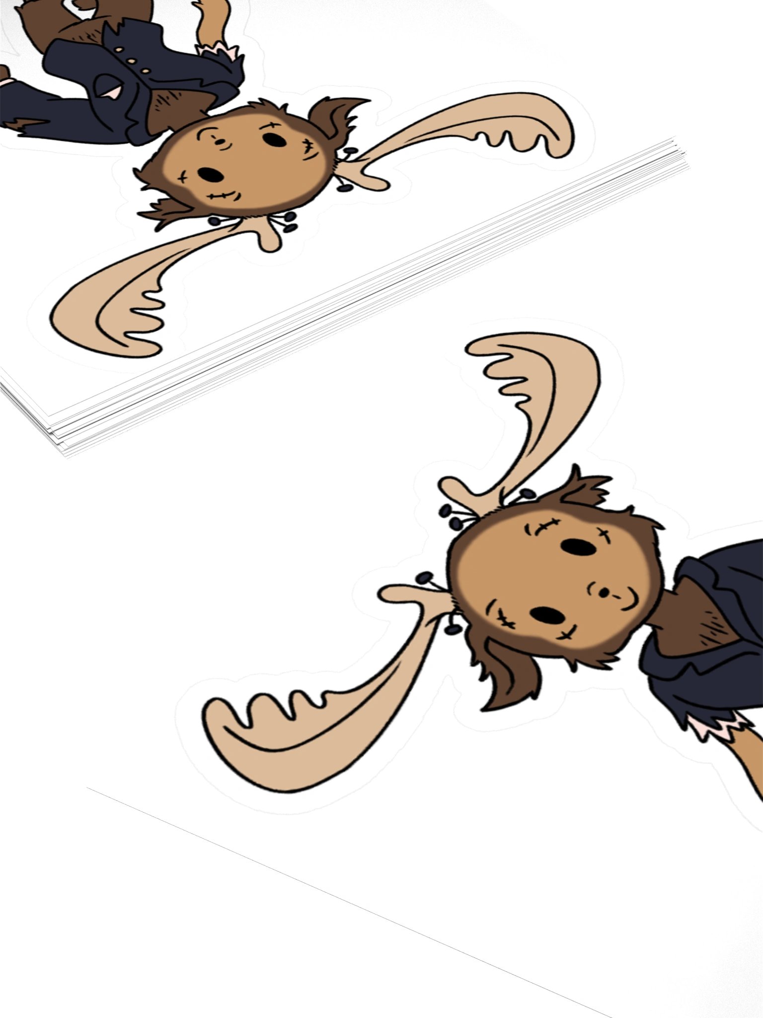 TIODM - Smol Walking Antler Sticker product image (4)