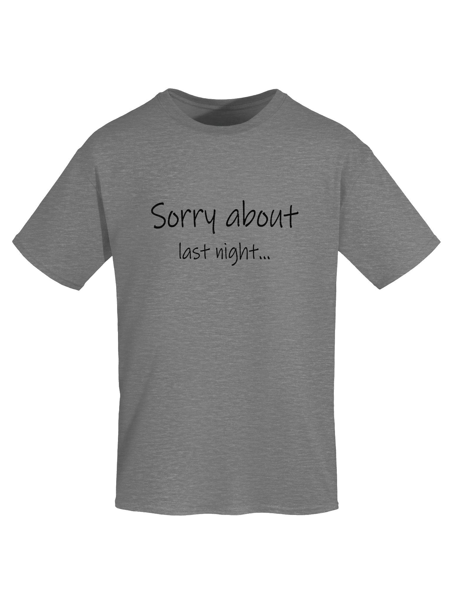 Sorry About Last Night Heavyweight Tee product image (51)