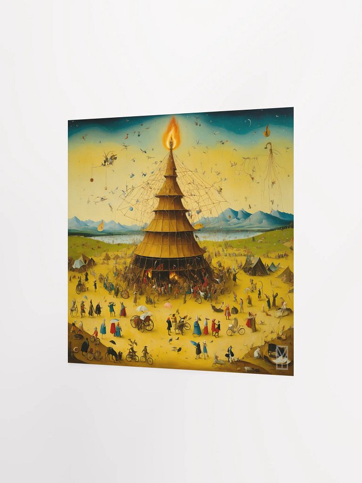Poster Storm at the Festival: Surreal Interpretation product image (2)