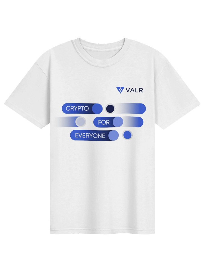 White VALR Unisex Tee product image (1)