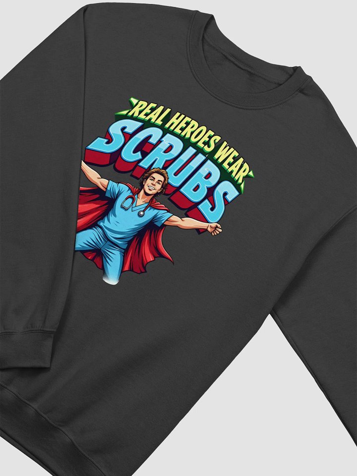 Superhero Scrubs Crewneck Sweatshirt product image (18)