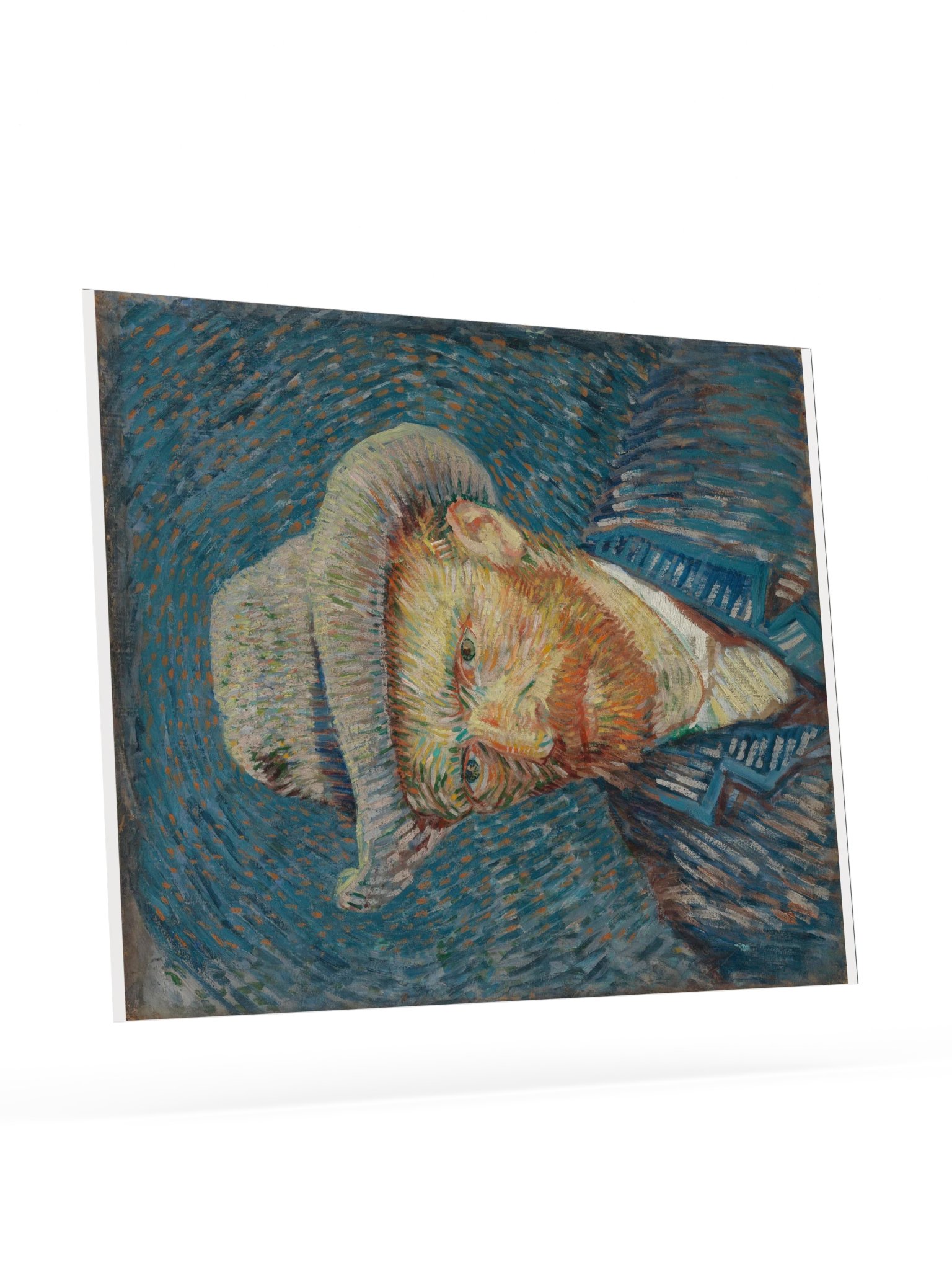 Van Gogh, Self-Portrait with Grey Felt Hat (1887) Fine Art Print product image (37)
