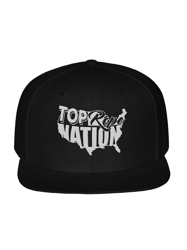 Top Rope Nation (White Logo) Snapback product image (1)