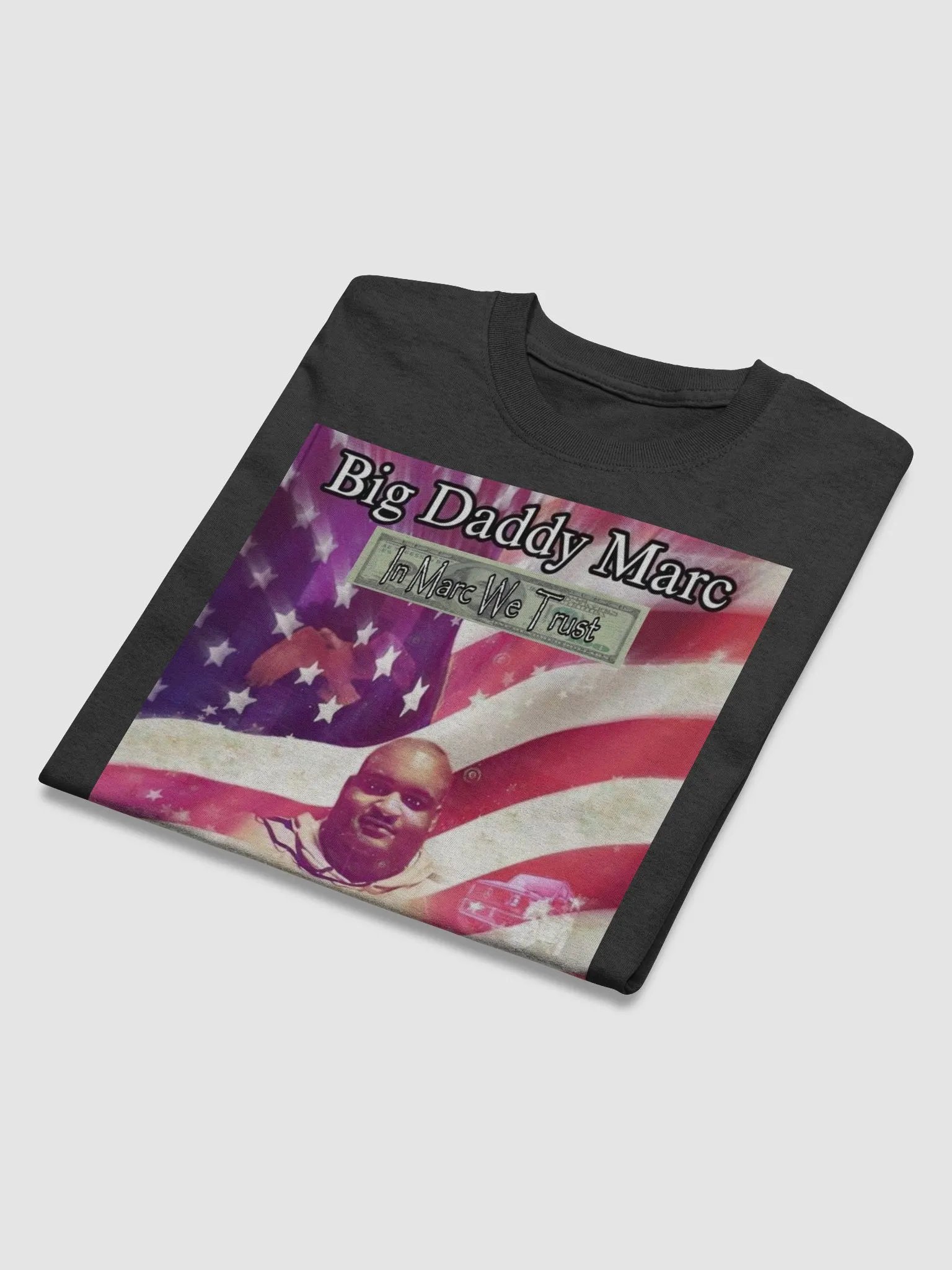 In Marc We Trust Black Tee product image (4)