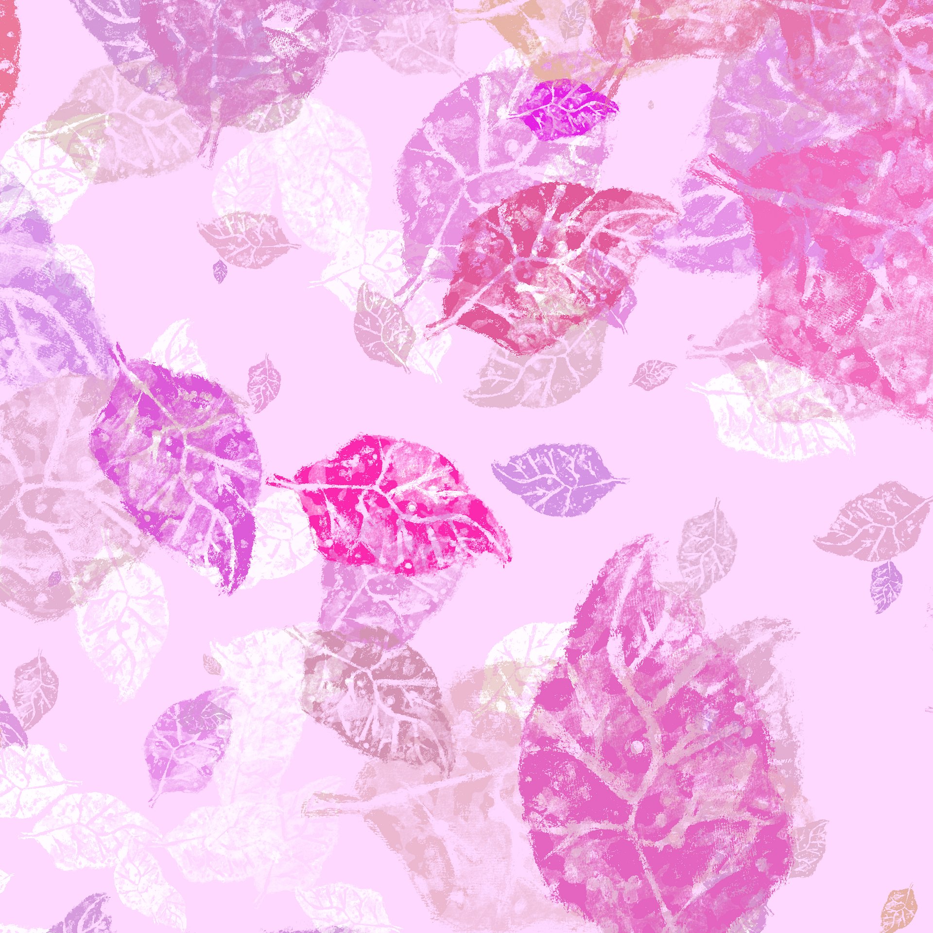 Handdrawn Leaf Scatter Brush product image (5)